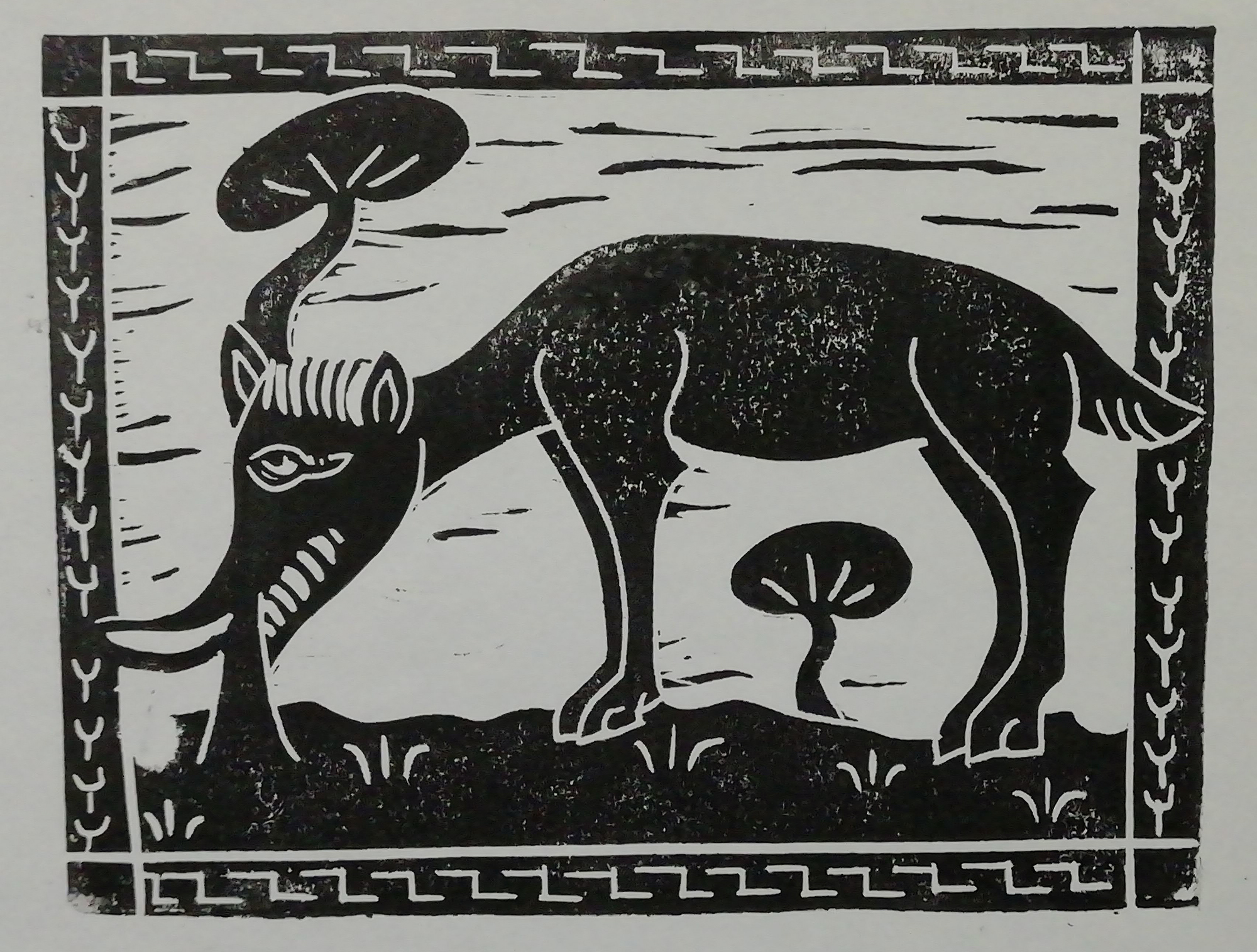 linogravure-bestiaire-medieval-ane